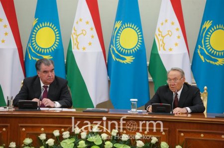 Нұрсұлтан Назарбаев пен Эмомали Рахмон қандай мәселелерді талқылады