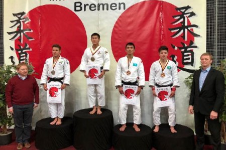 Қазақстандық дзюдошылар Германияда 5 медальға ие болды
