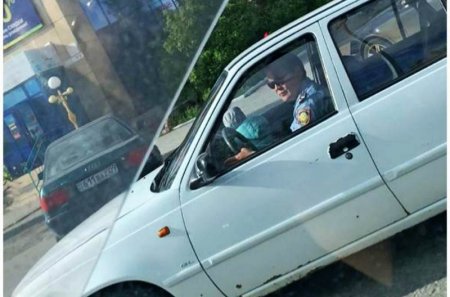 Ерлан Тұрғымбаев жол ережесін бұзған полиция қызметкерін жазалады