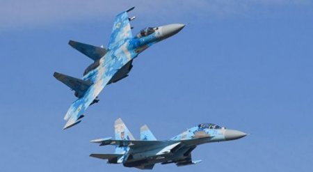 Ресейдің Су-27 жойғышының америкалық бомбалаушыны әуеден ұстаған видеосы жарияланды