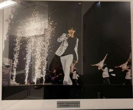 Barclays Arena жұлдыздар галереясына Димаштың фотосы ілінді