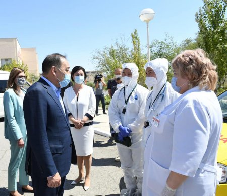 Премьер-Министрдің орынбасары Е. Тоғжанов жедел-жәрдем жұмысымен танысты