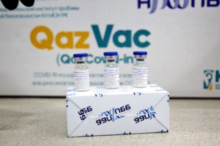 Отандық QazVac вакцинасының алғашқы партиясы пайдалануға берілді