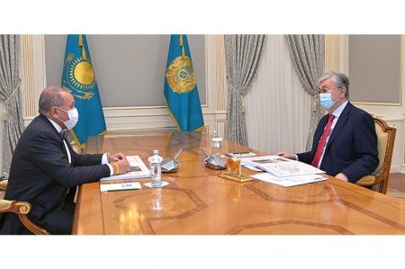 Президент Astana Group компаниясының басшысы Нұрлан Смағұловты қабылдады