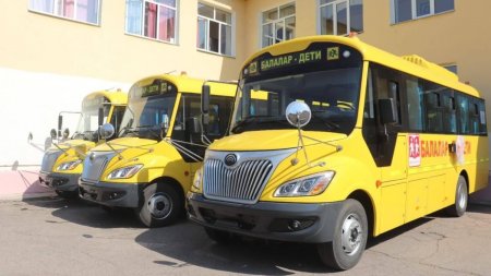Қызылордалық оқушылар мектепке арнайы автобуспен қатынайды