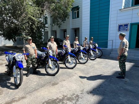 Қызылорда орман мекемесі 6 мотоциклмен толықты