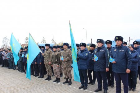 Республика күні: Мемлекеттік Ту көтеру рәсімі өтті