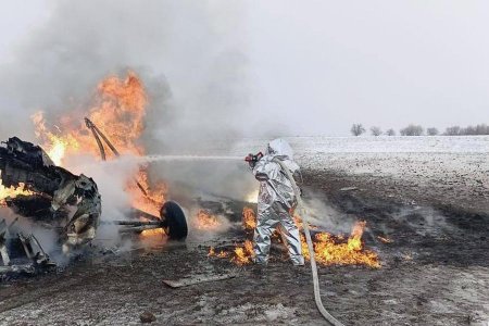 Ақтөбе облысында тікұшақ апатқа ұшырап, бір адам қаза тапты