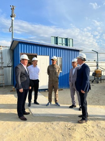 Партиялық бақылау комиссиясы "Жайлы мектеп" ұлттық жобасының құрылысымен танысты
