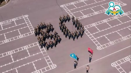 Ұлы Жеңістің 80 жылдығына патриоттық акция ұйымдастырылды