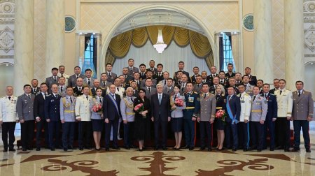 Бірқатар әскерилер мемлекеттік марапат алды