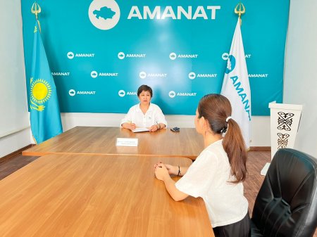 Фракция жетекшісі қоғамдық қабылдау өткізді