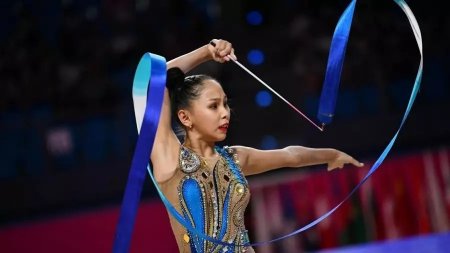 Қазақстандық гимнаст Азия чемпионатында алтын медаль жеңіп алды