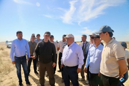 Аудан әкімі Тоқабайдағы елеулі істерге куә болды