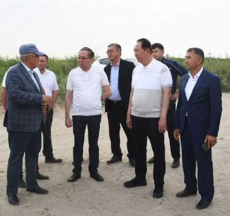 ҚР Су ресурстары және ирригация вице-министрі жұмыс сапарымен Сыр елінде