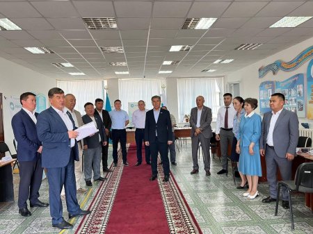 «AMANAT»: Арал ауданында мобильді қабылдау ұйымдастырылды
