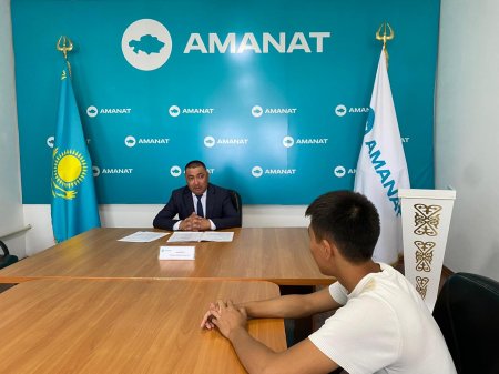 Аудан әкімінің орынбасары қабылдау өткізді