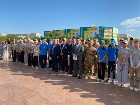 «Ардагер өсиеті» республикалық жастар марафоны Сыр елінде жалғасын тапты
