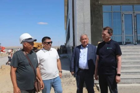 Сайлауалды бағдарламасы аясында салынып жатқан құрылыс нысанын аралады