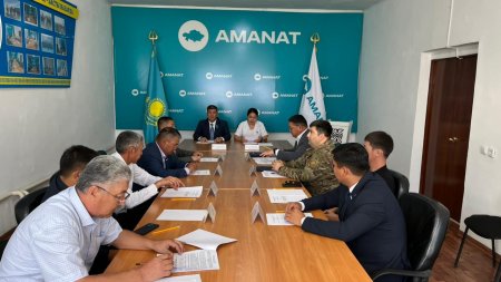 Партиялық бақылау комиссиясының кезекті отырысы өткізілді