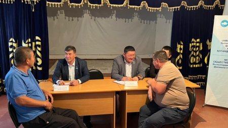 Мобильді қабылдау Сазды ауылында