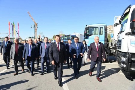 Еңбек күні қарсаңында «Үлгілі елді мекен» облыстық конкурсы жеңімпаздарына 19 коммуналдық техника табысталды