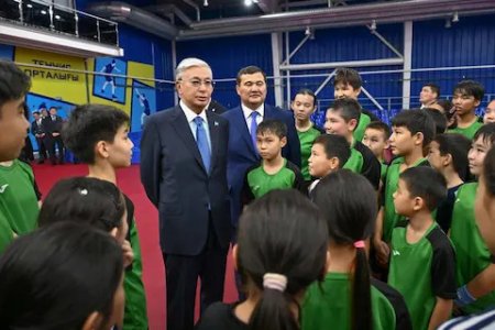 Қасым-Жомарт Тоқаев Үстел теннисі орталығына барды