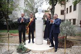 Рим қаласында Абайдың бюсті орнатылды