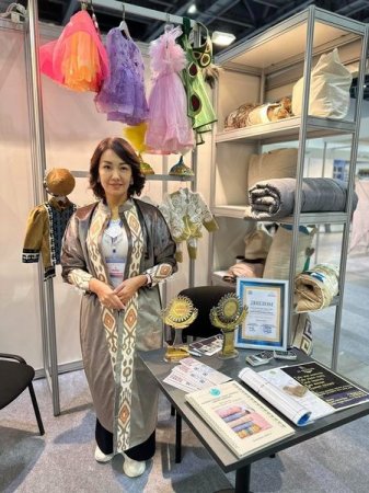 Кәсіпкер түйе жүнін қайта өңдеп, кәдеге асыруда