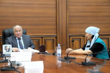 АЗАМАТТАРДЫ ЖЕКЕ ҚАБЫЛДАДЫ