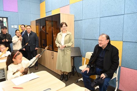 МҰХТАР ҚҰЛ-МҰХАММЕД ҚЫЗЫЛОРДАДАҒЫ ЖАҢА НЫСАНДАРМЕН ТАНЫСТЫ