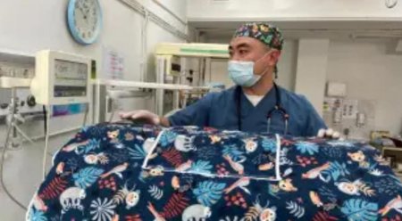 “Өмір үшін күрес“. Дәрігерлер салмағы 700 грамм нәрестені аман алып қалды