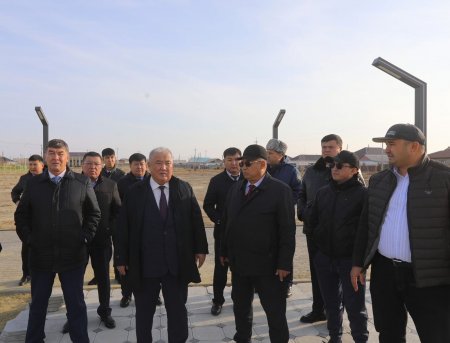 ФИЛИАЛ ТӨРАҒАСЫ СЕКСЕУІЛ КЕНТІНІДЕ ЖҮРГІЗІЛІП ЖАТҚАН ҚҰРЫЛЫС НЫСАНДАРЫМЕН ТАНЫСТЫ