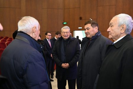 ОБЛЫС ӘКІМІ МЕМЛЕКЕТ ЖӘНЕ ҚОҒАМ ҚАЙРАТКЕРІ ИКРАМ АДЫРБЕКОВПЕН БІРГЕ ЖАҢА НЫСАНДАРДЫ АРАЛАДЫ