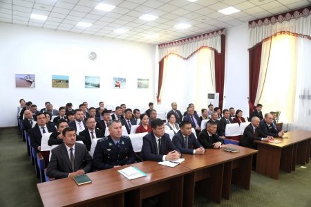 ТРАНСШЕКАРАЛЫҚ ХАБТАРДЫ ДАМЫТУ ЖӘНЕ ҚОРШАҒАН ОРТАНЫ ҚОРҒАУ МӘСЕЛЕЛЕРІ ҚАРАЛДЫ