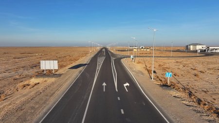 «ҚЫЗЫЛОРДА- ЖЕЗҚАЗҒАН» ЖОЛЫ ПАЙДАЛАНУҒА БЕРІЛДІ