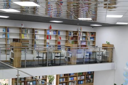 Қорқыт ата университетінде жаңа заманауи кітапхана ашылды