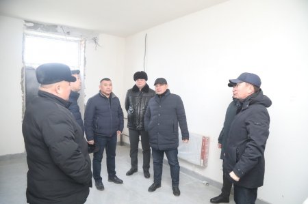 Облыс әкімінің орынбасары Аралдағы құрылыс нысандарын аралады