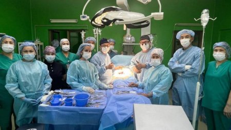 Қызылордада тұңғыш рет бір күнде үш бүйрек трансплантациясы жасалды
