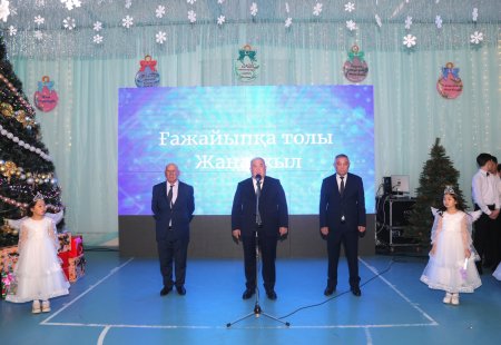 Аудан әкімінің балаларға арналған Жаңа жылдық шыршасы өтті
