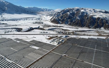 Қырғызстанда алғашқы күн электр станциясы іске қосылды