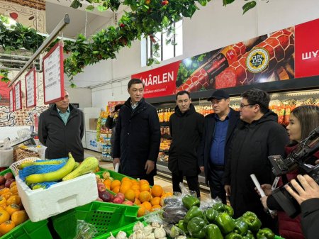 Азық-түлік тауарларының бағасы тұрақты бақылауда