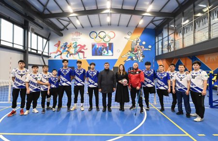 Қызылордада инклюзивті спорт орталығының салтанатты ашылу рәсімі өтті