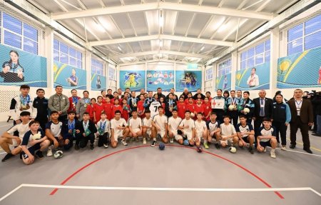 Келінтөбе ауылында жаңа спорт кешені ашылды