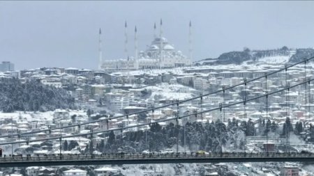 Ыстамбұлды қалың қар басты