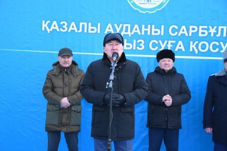 Сарыбұлақ ауылына ауыз су берілді