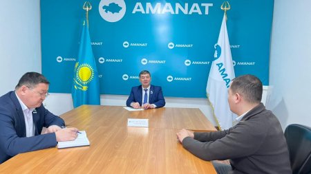 Аудандық партия филиалының төрағасы қабылдау өткізді