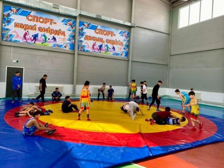 Ауылдарда спорт кешендері бой көтеруде