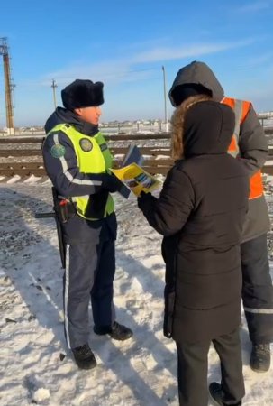 «Назар аударыңыз, жолдағы адам» атты акция өтуде