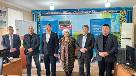 Теміржолшылармен кездесу өтті